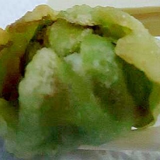 ふきのとうの天ぷら（ほんのり醤油風味）